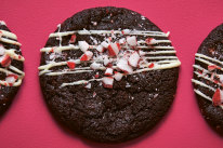 Double chocolate peppermint cookies.
