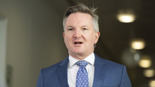 Minister for Climate Change and Energy Chris Bowen.