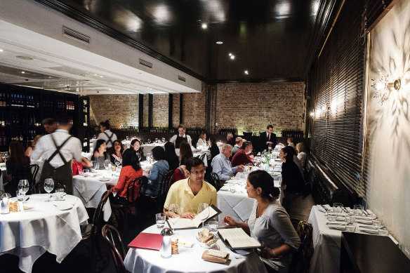 Restaurant Pendolino in the Strand Arcade has been in the Good Food Guide since 2011.