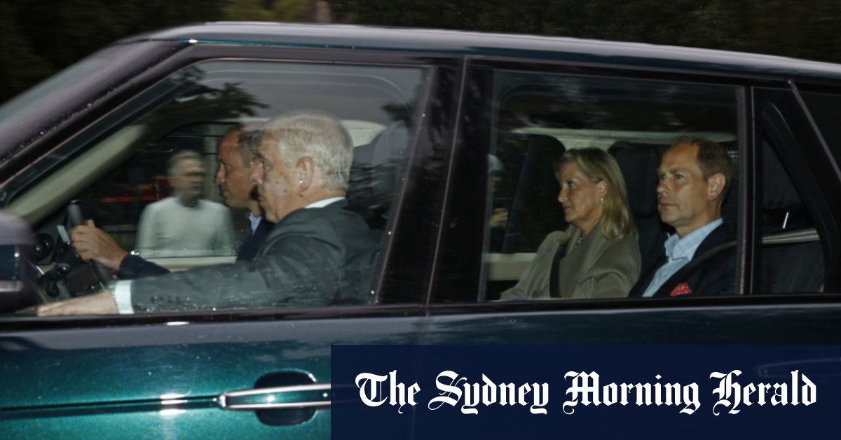Only Charles and Anne made it to Balmoral before the Queen died – Sydney Morning Herald