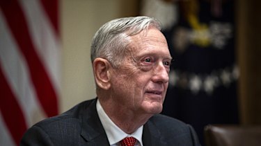 Former US secretary of defence Jim Mattis.