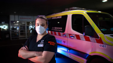 Assistant nurse manager Emma Hall at The Alfred.