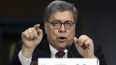 Attorney-General William Barr.