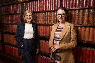 Independent MP for Mildura Ali Cupper (right) and Reason Party MP Fiona Patten are meeting Health Minister Martin Foley this afternoon to discuss a deal of the ‘state of emergency’ laws.
