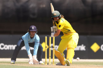 Ellyse Perry starred for Australia in their win over England on Sunday.
