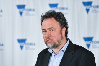Acting Victorian Chief Health Officer Ben Cowie. 