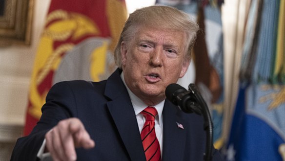 US President Donald Trump. 