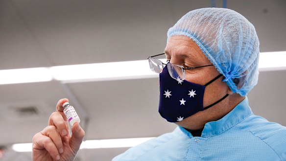 Prime Minister Scott Morrison received his first COVID-19 jab on Sunday – a Pfizer vaccine that uses the mRNA platform. 