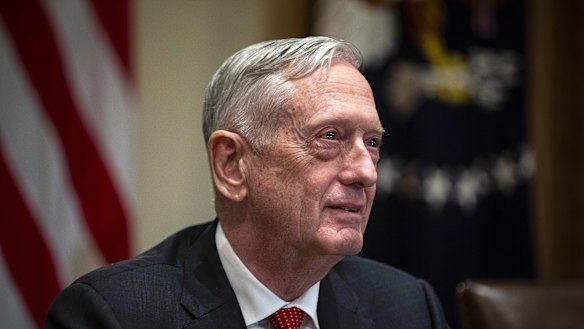 Former US secretary of defence Jim Mattis.