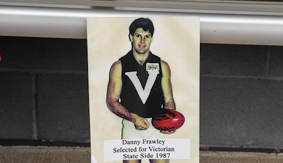 Frawley in his early playing days.