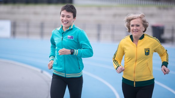Australia's accidental track star