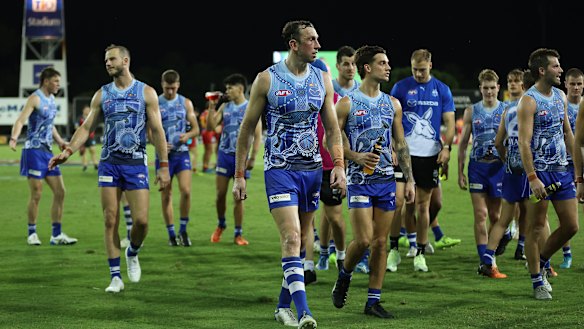 North Melbourne: struggling this season, but a proud club.