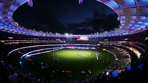 Why is the second Origin game this year being played in Perth?