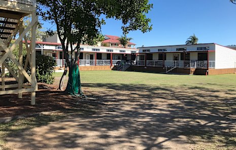 Tiny play space at Toowong State School.