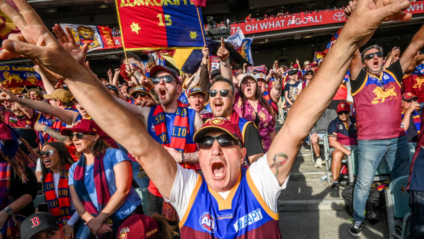At least 40 extra return flights to Melbourne from Sydney and Brisbane were needed to bring 130,000 fans to the city for the AFL grand final.