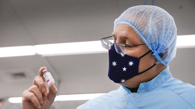 Prime Minister Scott Morrison received his first COVID-19 jab on Sunday – a Pfizer vaccine that uses the mRNA platform. 
