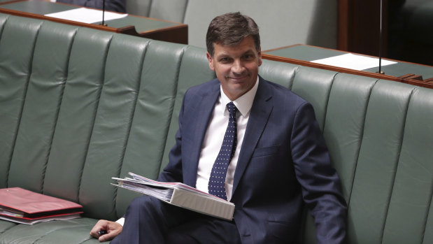 Minister for Energy and Emissions Reduction Angus Taylor. 