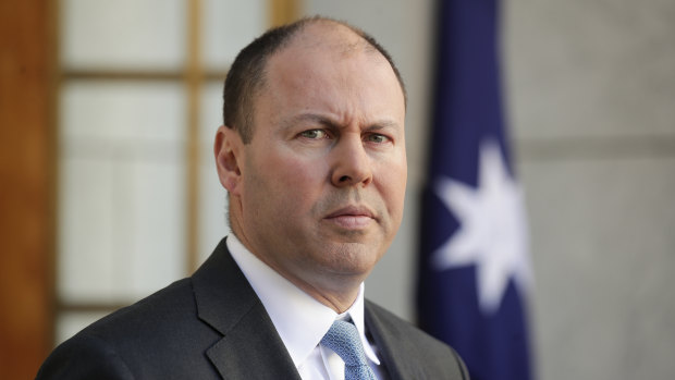 Treasurer Josh Frydenberg said the IMF had upgraded its expectations for Australia by 2.2 percentage points, a sign of the country's resilience.