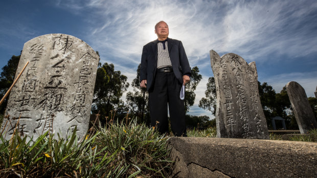 Sunny Duong, vice-president of the Victorian Chinese Memorial Foundation.