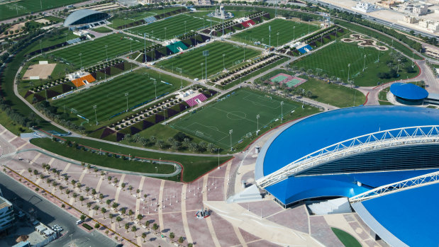 Doha’s Aspire Academy, where the Socceroos will be based for the Qatar World Cup.