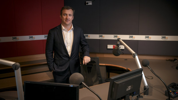 Tom Malone, who starts his new job as Nine's managing director of radio on Monday, says he's excited to start.