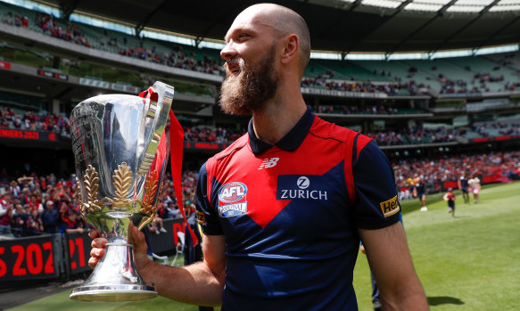 Max Gawn was the premiership and All-Australian captain in 2021.