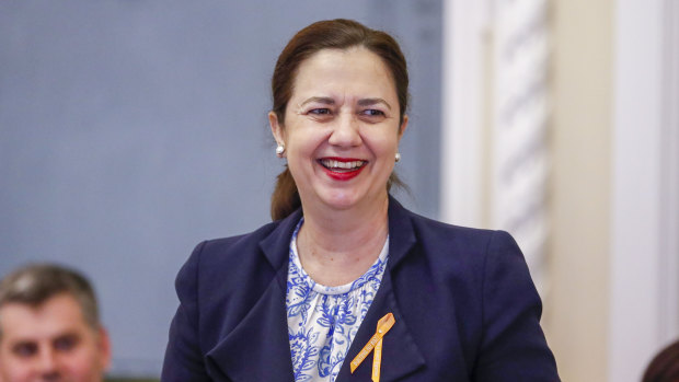 Premier Annastacia Palaszczuk has not ruled out extending campaign caps on the state government.
