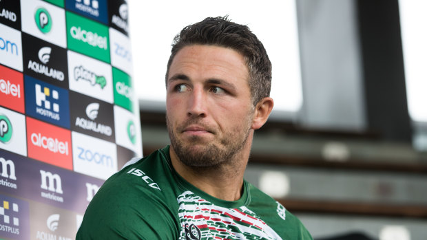 Sam Burgess has been fined $30,000 by the NRL.