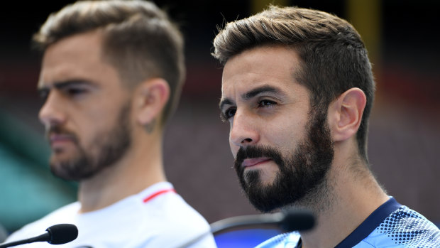 Will power: Michael Zullo believes Sydney FC's determination is among their most dangerous qualities. 