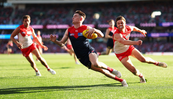 Melbourne star Bayley Fritsch is a proven finals performer.