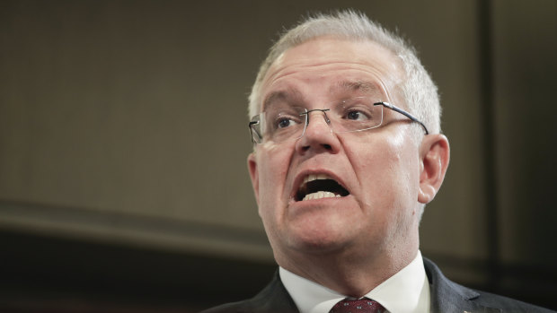 Scott Morrison has committed to "recalibrate" fiscal policy as the government faces record deficits and public debt levels.