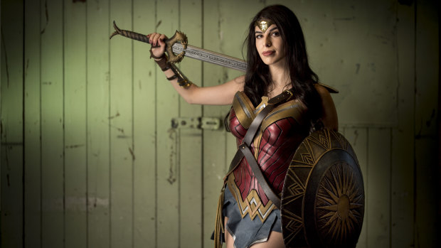 Elise Raiti will attend Oz Comic-Con, on June 9 and 10, as Wonder Woman.
