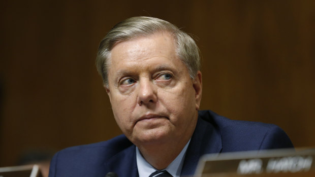 Republican Senator Lindsey Graham says President Biden can no longer be regarded as a moderate. 