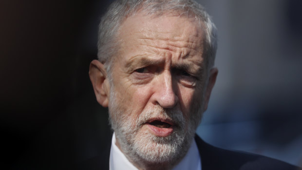 No support: British Labour leader Jeremy Corbyn.