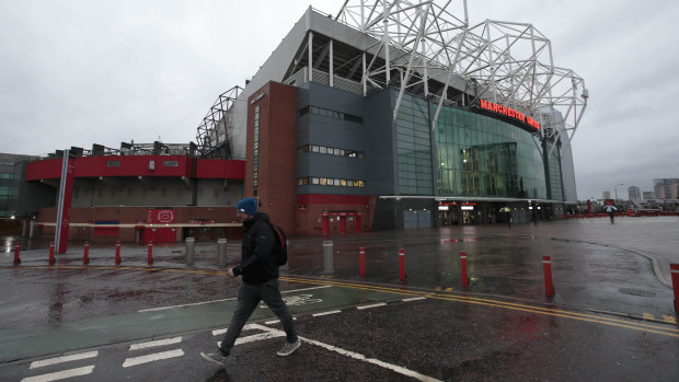 Theatre of broken dreams: Manchester United has fallen from its former glory.