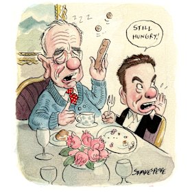 Rupert and Lachlan Murdoch.