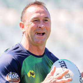 Canberra coach Ricky Stuart is old ... but not that old.