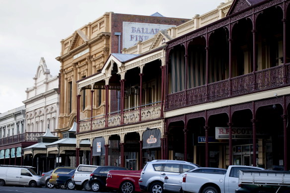 Ballarat's population has been growing quickly in recent years. 