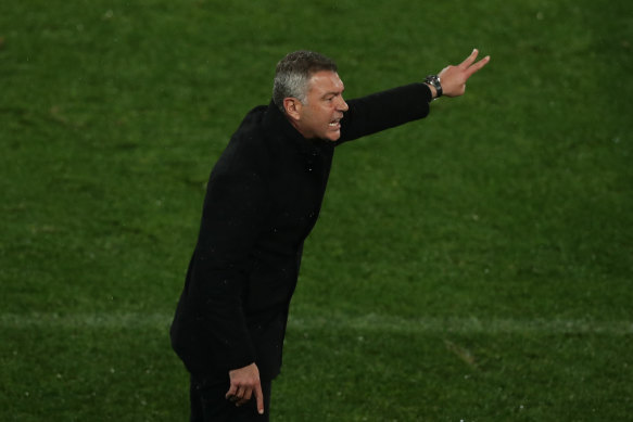 Western United coach Mark Rudan.