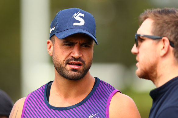Storm's Jesse Bromwich says it would be tougher for players with young families to temporarily relocate to Queensland.