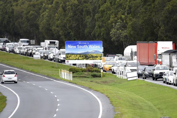 New South Wales has effectively ended Queensland’s border bubble. 