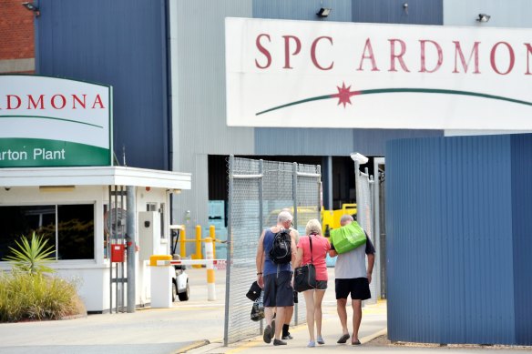 Workers at SPC's Shepparton factory are planning to strike on Friday and Monday.