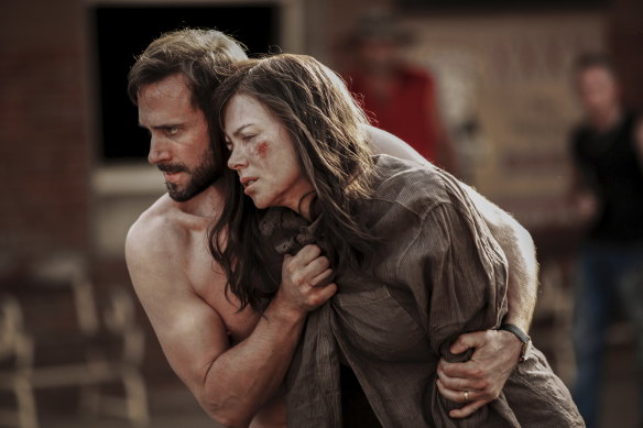 Joseph Fiennes and Nicole Kidman play a husband and wife in the outback thriller Strangerland. 