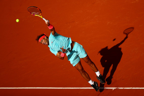 Rafael Nadal cruises to victory against Sebastian Korda.