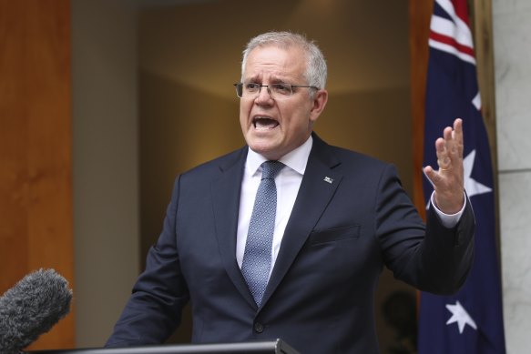 Prime Minister Scott Morrison.