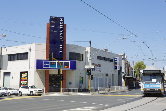 The Junction Club in Moonee Ponds is back on the market.