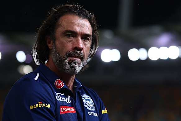 Chris Scott spoke about the AFL’s audit of the Cats.
