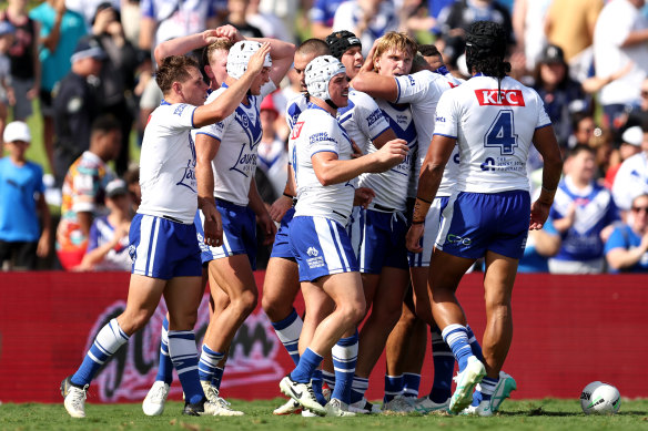 The Bulldogs were relentless at Belmore on Saturday.