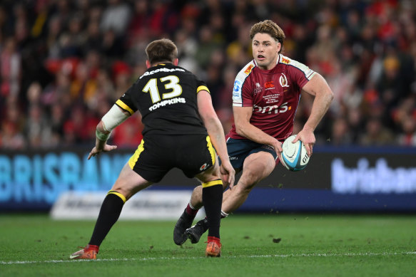 James O’Connor in action for the Reds against Wales.