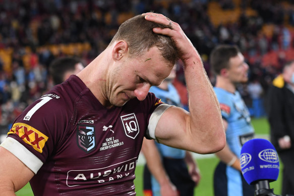 Queensland captain Daly Cherry-Evans.